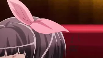 With hands and mouth and a lot of effort, she successfully convinces a hung hunk