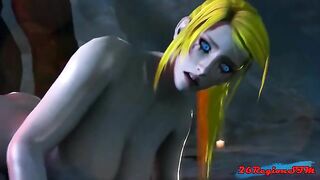 Samus Aran is going to get power fucked by horny demons and such in hentai