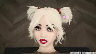 Futa mistress fantasy featured in a hardcore hentai movie with ass licking