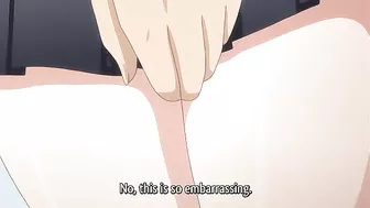 With hands and face, she tempts him to come closer to fuck her with passion