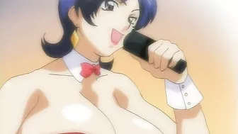 Sexy, woman gives him the best that she can and he enjoys every minute of it