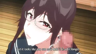 A guy seeks out a new way to pleasure succubus schoolgirl that loves BJs