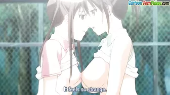 Hot girlfriend shows him just how she likes to have sex in tennis camp