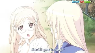 Hot girlfriend shows him just how she likes to have sex in tennis camp