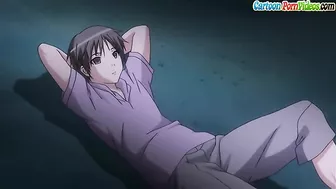 Hot girlfriend shows him just how she likes to have sex in tennis camp