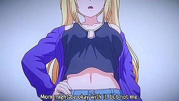 Tiny hentai daughter is going to get fucked by her big dicked daddy as well
