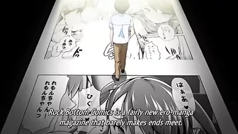 Ero Manga! Incredible BDSM experience for a whorish brunette with big boobs