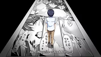 Ero Manga! Incredible BDSM experience for a whorish brunette with big boobs