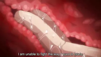 Hentai warrior girl with huge tits is going to fuck and get creampied too