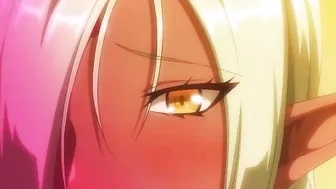 Hentai warrior girl with huge tits is going to fuck and get creampied too