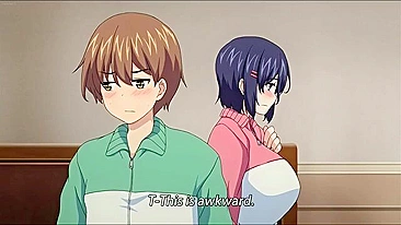 Truly amazing scene in this porn movie revolvign around big boobs hentai girls