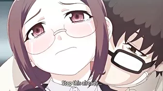 Public transit fucking with humiliation for a twisted little hentai chick