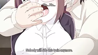 Public transit fucking with humiliation for a twisted little hentai chick