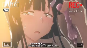 Hentai schoolgirl agrees to take not one but several dicks right in her hole