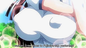 Hentai schoolgirl agrees to take not one but several dicks right in her hole