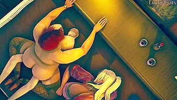 Two BBW babes are going to dominate this helpless little loser big time