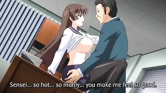 JK to Ero Giin Sensei - Big boobs student takes teacher's boner inside her