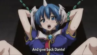 Busty blonde enjoys wild hentai sex with tentacle monsters.