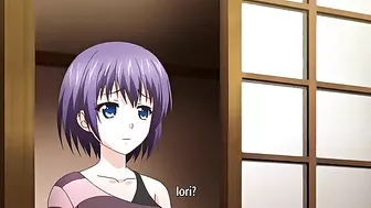 Seduced by his busty daughter, a hot spring tour guide gets tied up and fucked. #Hentai