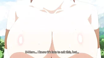 Hentai anime with big-breasted girls in a fantasy world.