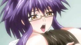 One perverted man seeks to create a harem of women with large breasts on an adult hentai website.