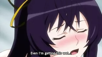 Hentai cosplay babe with big tits gets her pussy licked in a hot school scene.