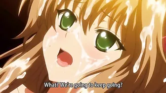 Hentai pop stars singing about sex in a campus setting.