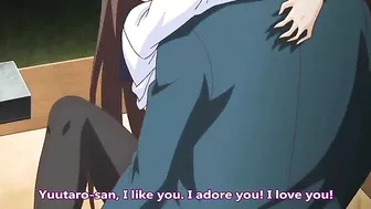 Hentai video - Dirty teacher fucks anime schoolgirl in public bathroom.