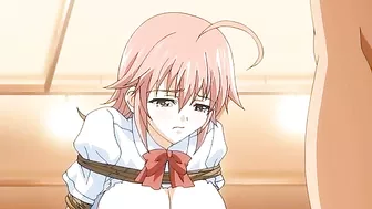 Hentai video - Infection 2 ep2 - Tied-up anime virgins receive anal pounding.