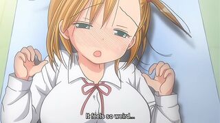 Curious hentai schoolgirl asks student to masturbate and fuck.