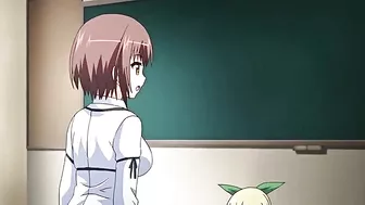 Hypnotized hentai virgin schoolgirls get mind-controlled sex.