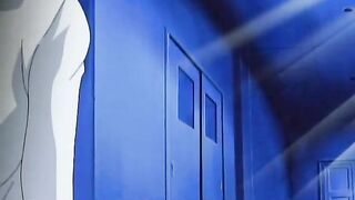 Hentai babe with big tits gets double-penetrated in a hardcore sex scene.