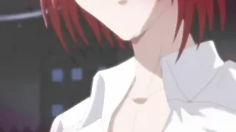 Hentai babe with big tits gets double-penetrated in a hardcore sex scene.