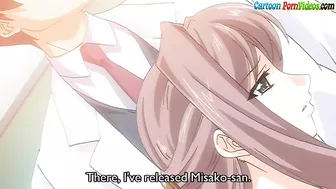 Hentai nurse gets fucked on exam table.