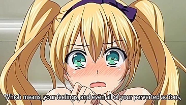 Hypnotized by her dirty hentai teacher, a teen idol gets creampied in her virgin pussy. #hentai