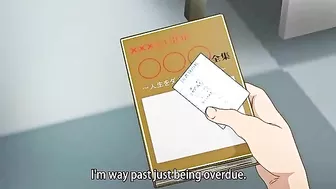 Hentai cutie fills her soaking wet pussy with hot cum.