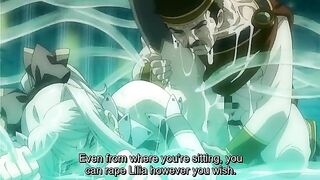Hentai video shows Crazy frog with tentacle-fucked Princess Lilia.