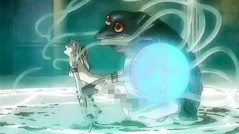 Hentai video shows Crazy frog with tentacle-fucked Princess Lilia.