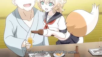 Furry hentai girl at Fox Girls' Naughty Resort fucks all guests.