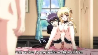 Hentai girls attack in an orgy frenzy!