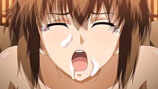 Hentai schoolgirls enjoy a wild gangbang during their vacation in a perverted village.