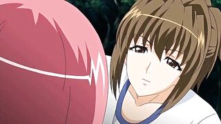Hentai schoolgirls enjoy a wild gangbang during their vacation in a perverted village.