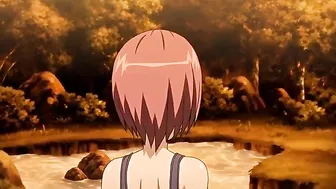 Hentai schoolgirls enjoy a wild gangbang during their vacation in a perverted village.