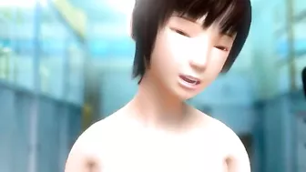 Hentai Schoolgirl in bondage dominates her senior with rough sex.