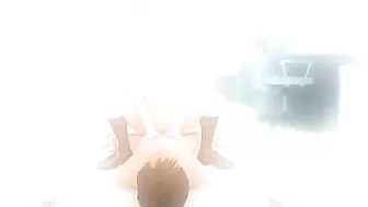 Hentai Schoolgirl in bondage dominates her senior with rough sex.