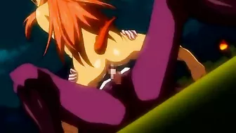 Hentai warrioress ravishes royal lady with her strap-on dick. Hentai warrioress ravishes royal lady with her strap-on dick.