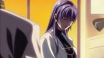 Horny schoolgirl covered in cum from repeated sex acts on a hentai website. Horny schoolgirl covered in cum from repeated sex acts on a hentai website.