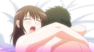 Dad fucks his daughter's wet pussy in hentai porn.