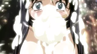 A bound and abused witch dripping with cum on a hentai website. A bound and abused witch dripping with cum on a hentai website.