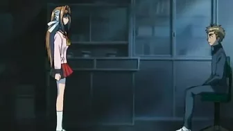 Hentai schoolgirls get naughty and pay off their debts with hot sex.